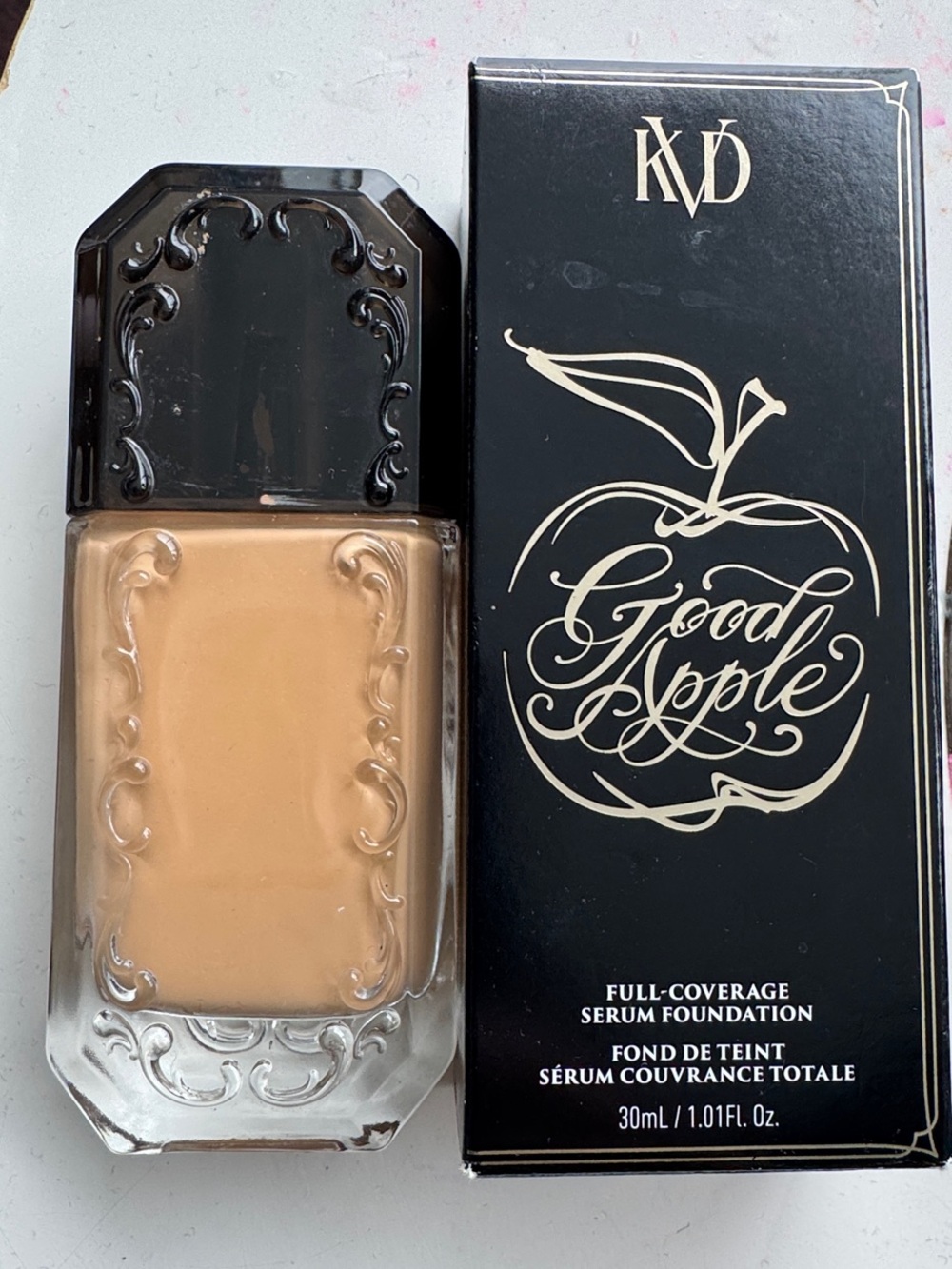 KVD Good Apple Full-Coverage Serum Foundation - Color: Tan 057